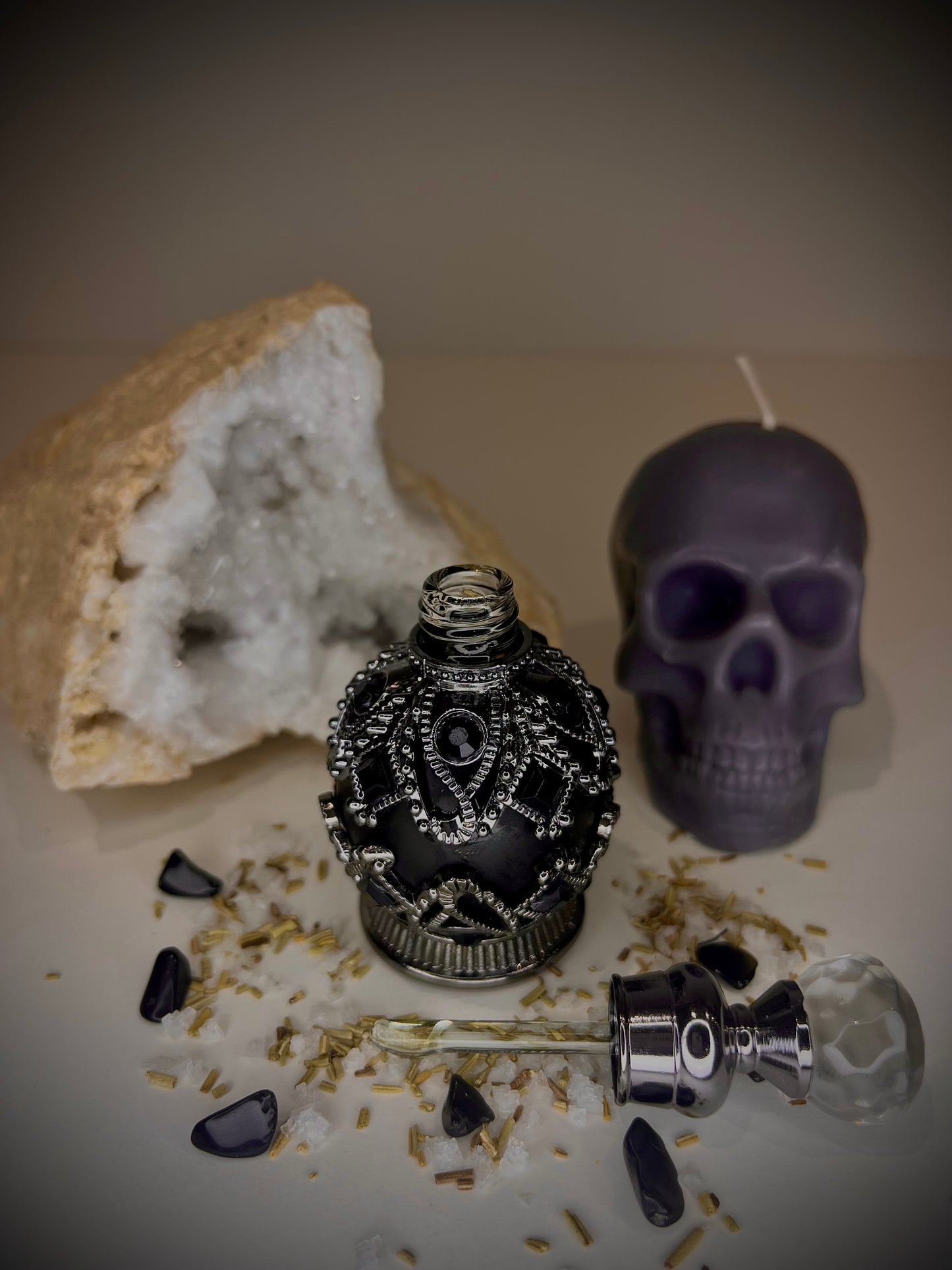 Manifestation Spell Oils – Rose Amour, Witch’s Ward, Fortune Flow, Lucky Light or Full Set | Dropper or Apothecary Bottle