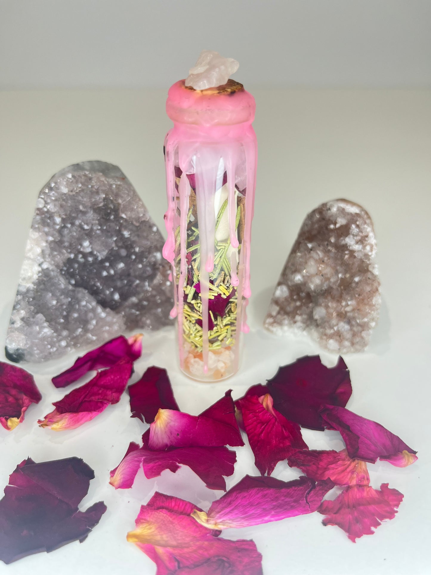 Spell Bottles for Love, Protection, Money, Luck or Custom Intention – Sealed Ritual Jar