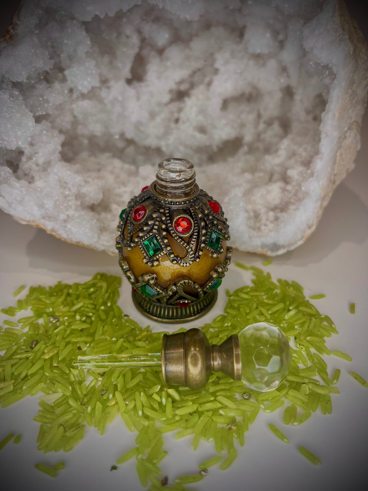 Manifestation Spell Oils – Rose Amour, Witch’s Ward, Fortune Flow, Lucky Light or Full Set | Dropper or Apothecary Bottle