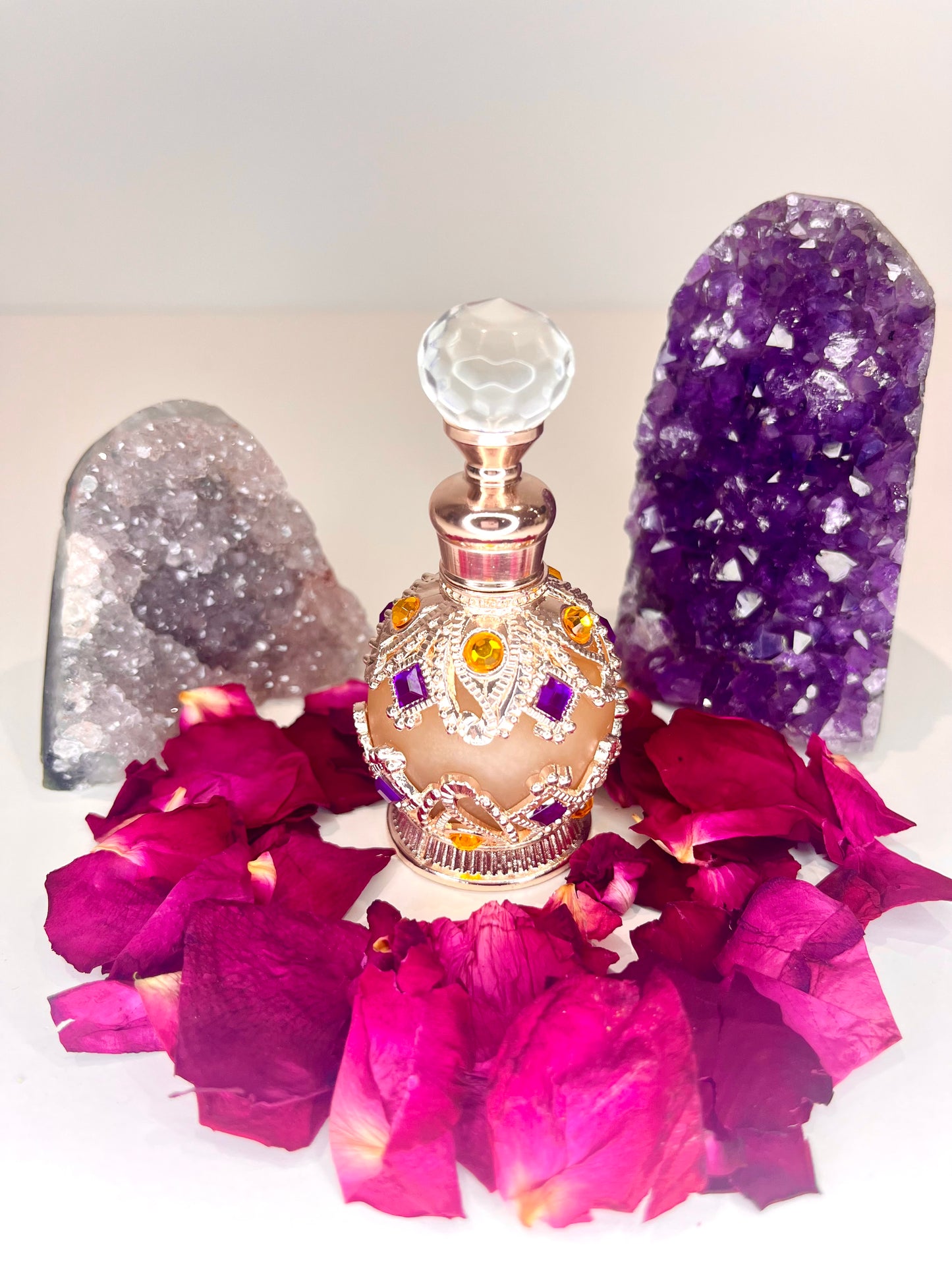 Manifestation Spell Oils – Rose Amour, Witch’s Ward, Fortune Flow, Lucky Light or Full Set | Dropper or Apothecary Bottle