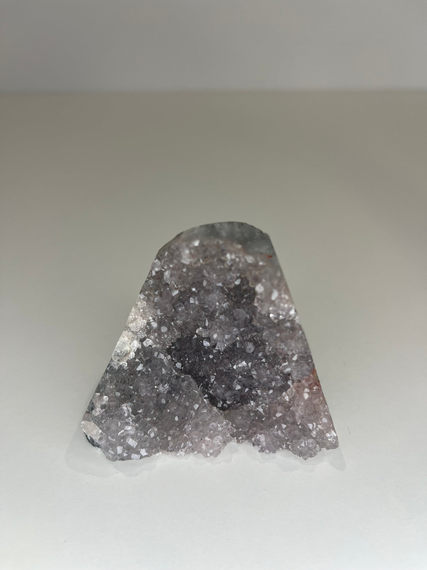 Pink Amethyst Cluster – 130g Glittery Standing Crystal for Calm, Self-Love & Heart Healing