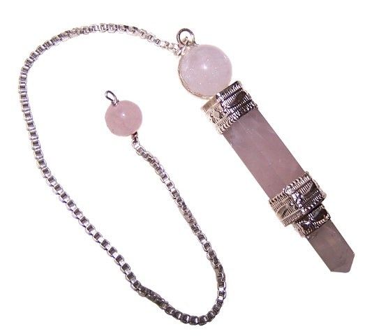 Rose Quartz Point Pendulum
