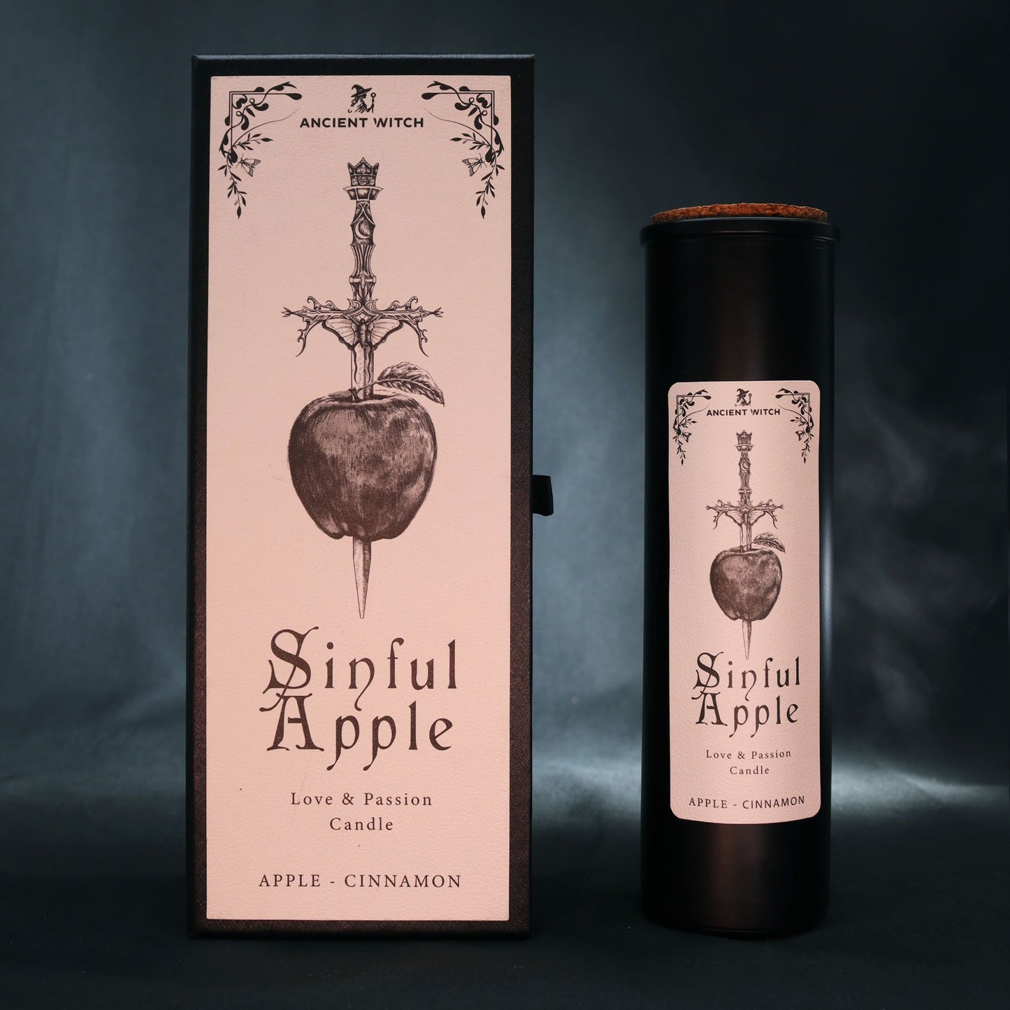 Ancient Witch Ritual Candles - Sinful Apple - Love and Attraction