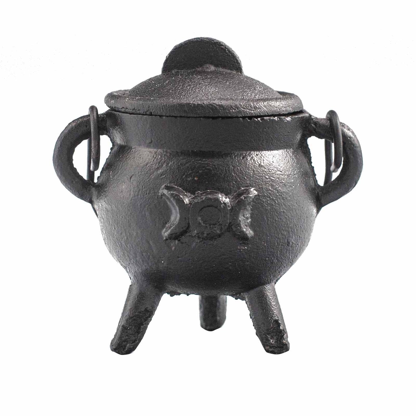 Cast Iron Cauldron with Triple Moon - Mini