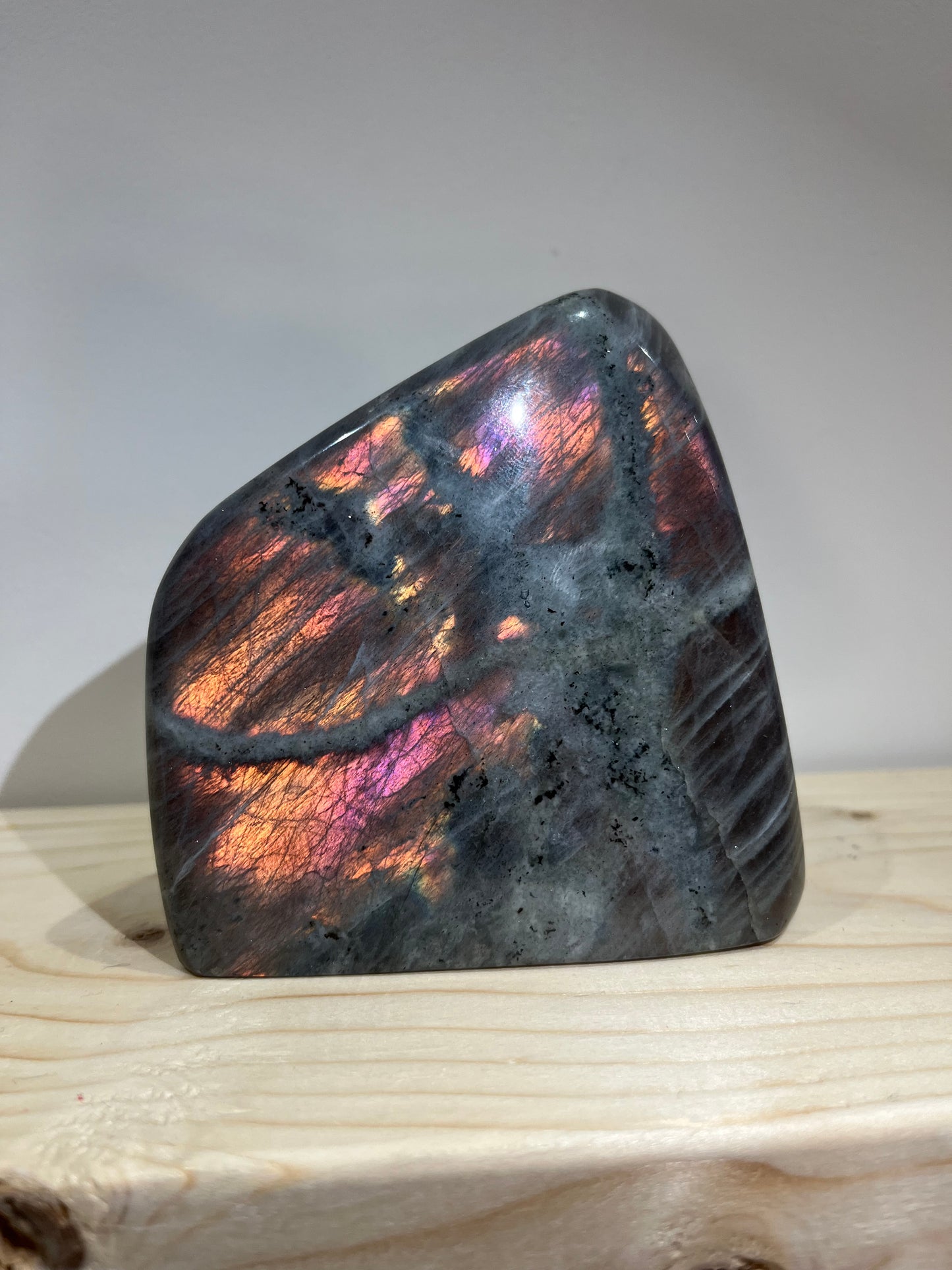 Sunset Flash Labradorite Freeform – 884g