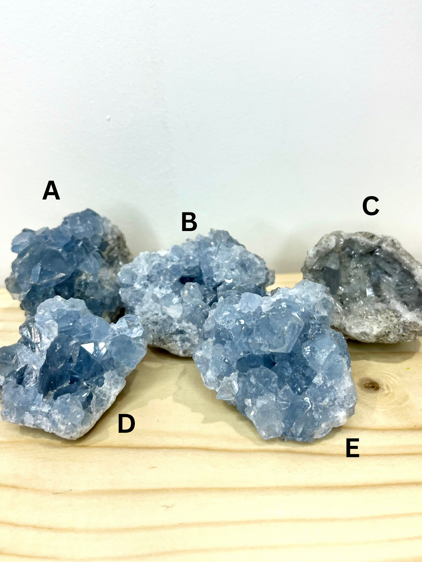 Celestite Clusters – Tranquil Blue Crystal for Peace, Calm & Higher Clarity | Manifest Magic UK