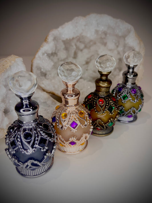 Manifestation Spell Oils – Rose Amour, Witch’s Ward, Fortune Flow, Lucky Light or Full Set | Dropper or Apothecary Bottle