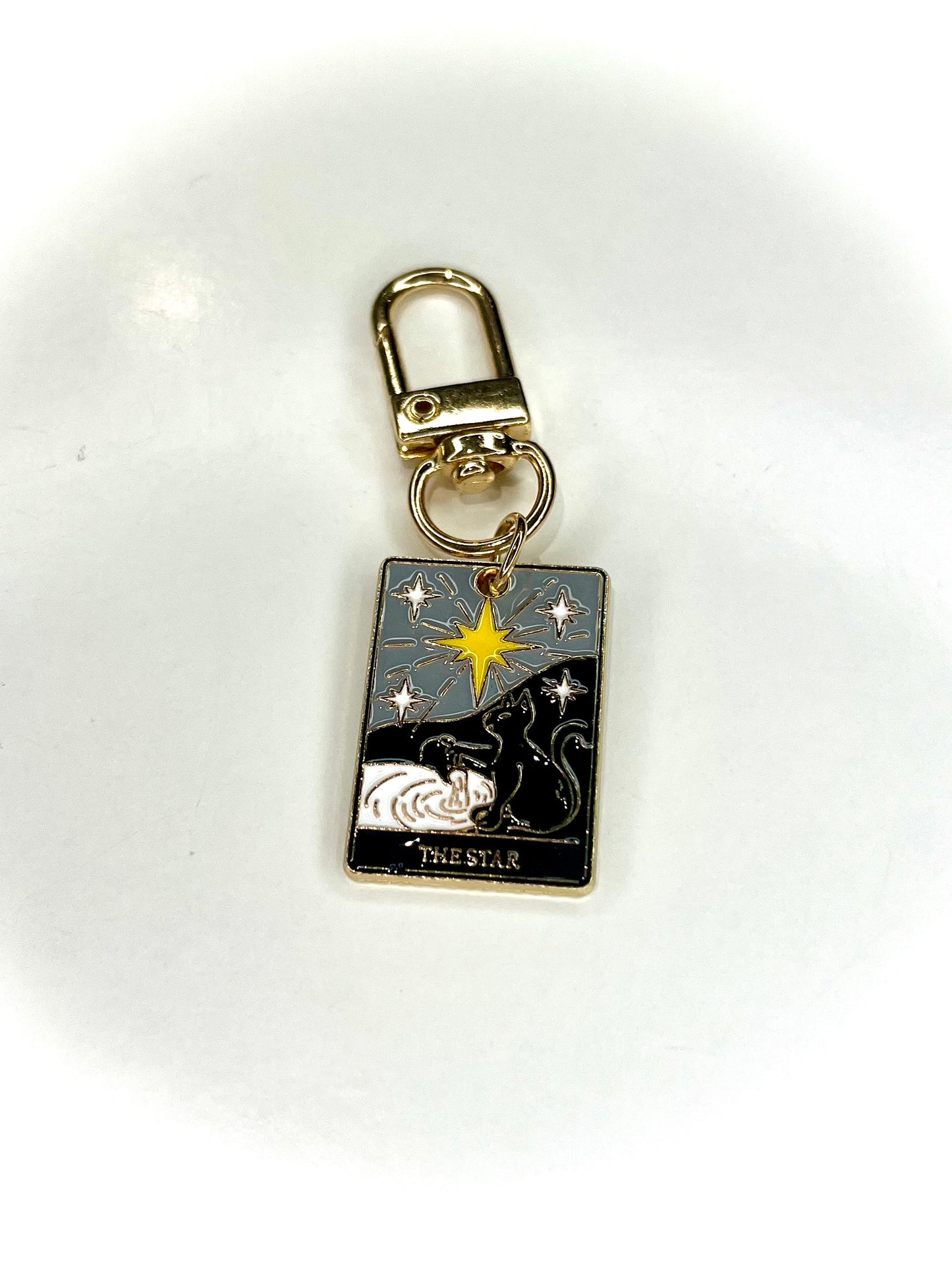 Mini Tarot Card Keyrings