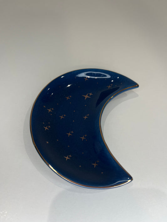 Crescent Moon Midnight Trinket Dish
