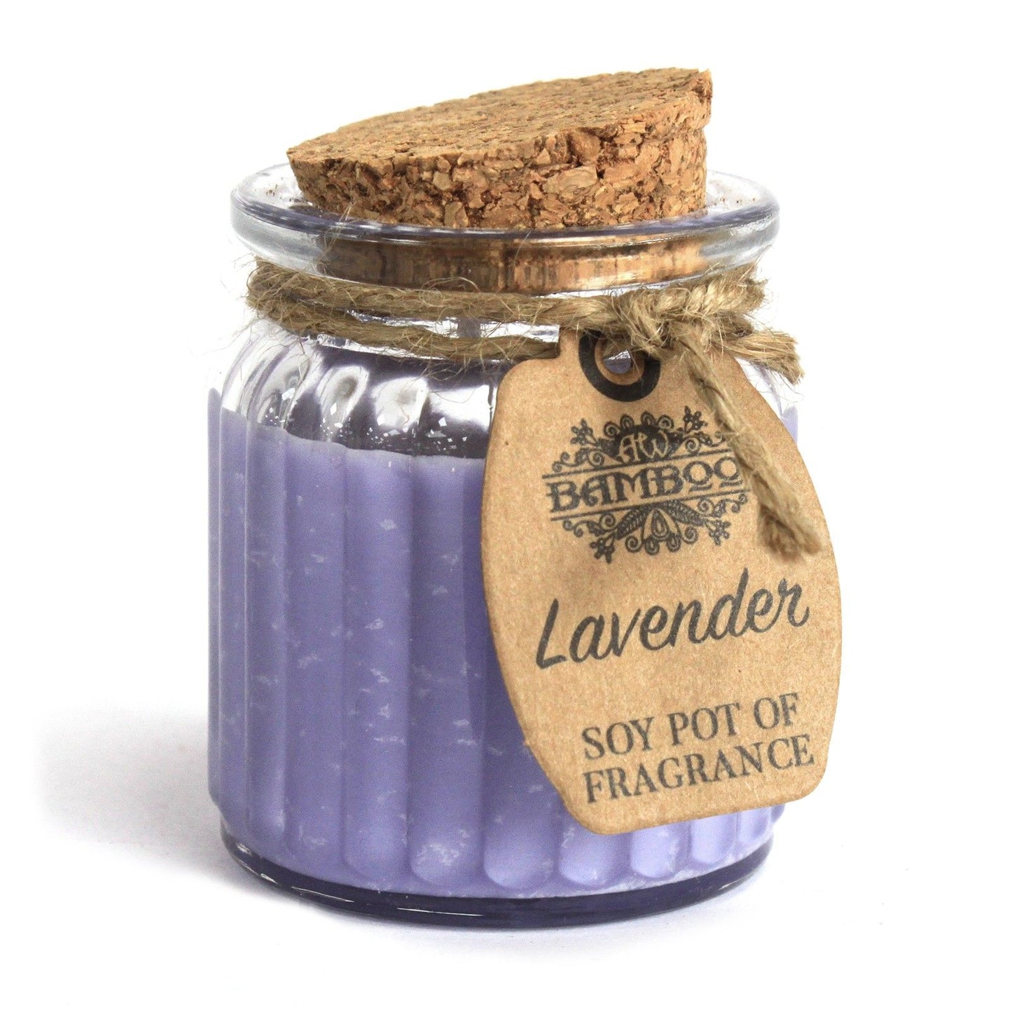 Lavender Soy Pot of Fragrance Candles (Set of 2)
