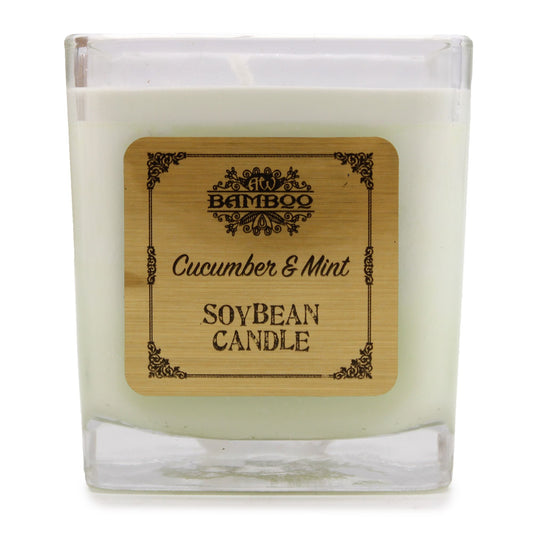 Cucumber & Mint Soy Wax Candle