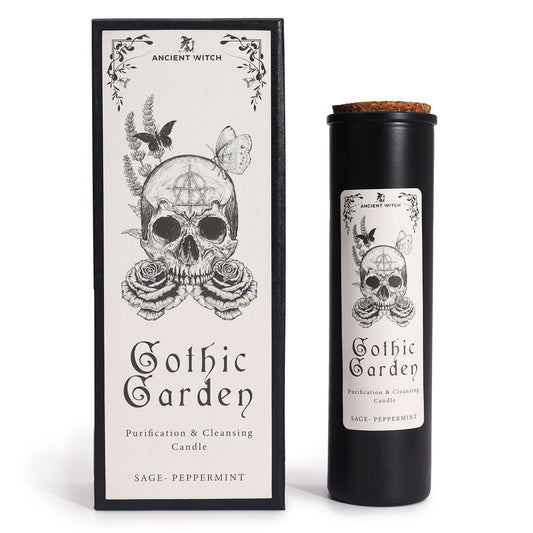 Ancient Witch Ritual Candles - Gothic Garden - Cleansing and Purification