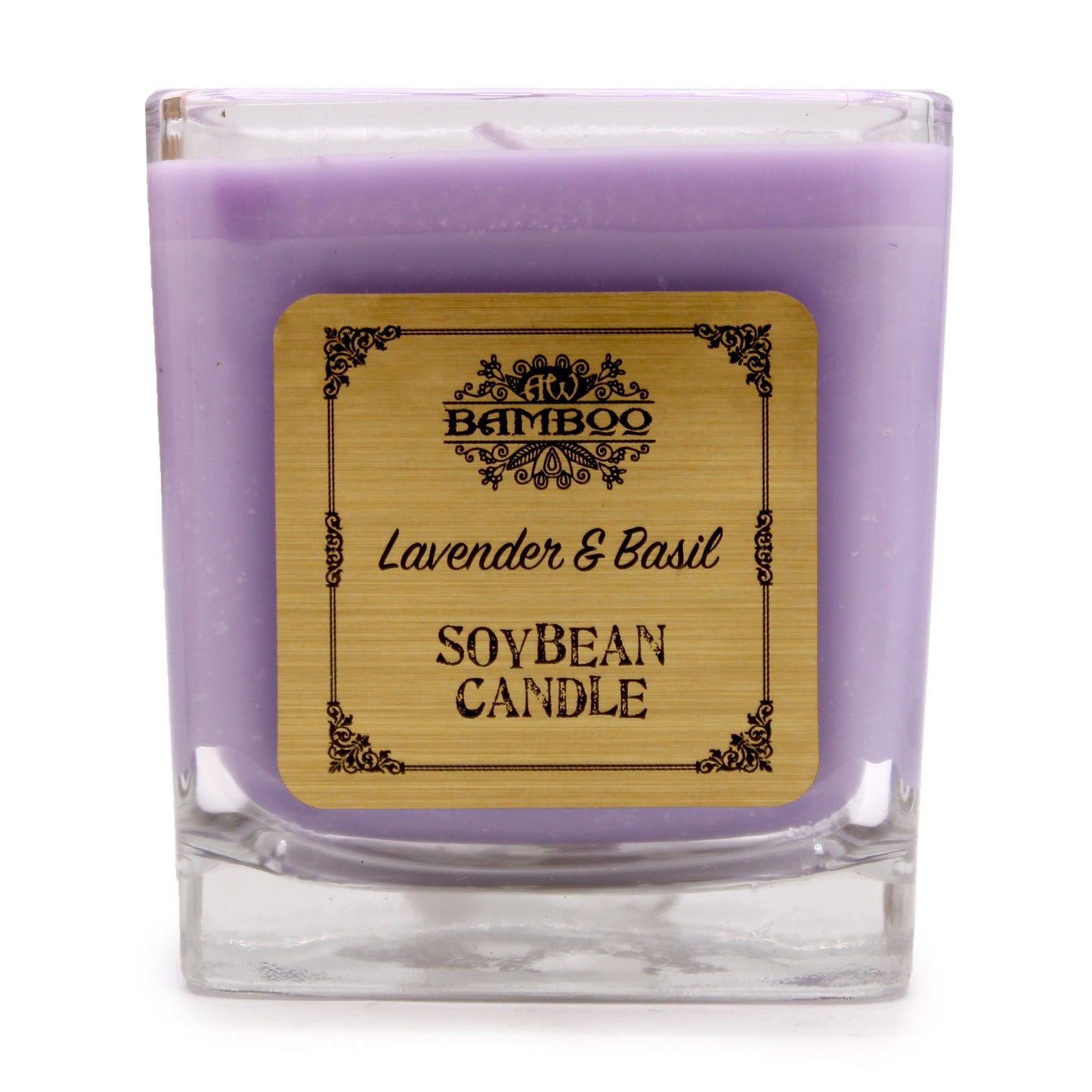 Lavender & Basil Soy Wax Candle