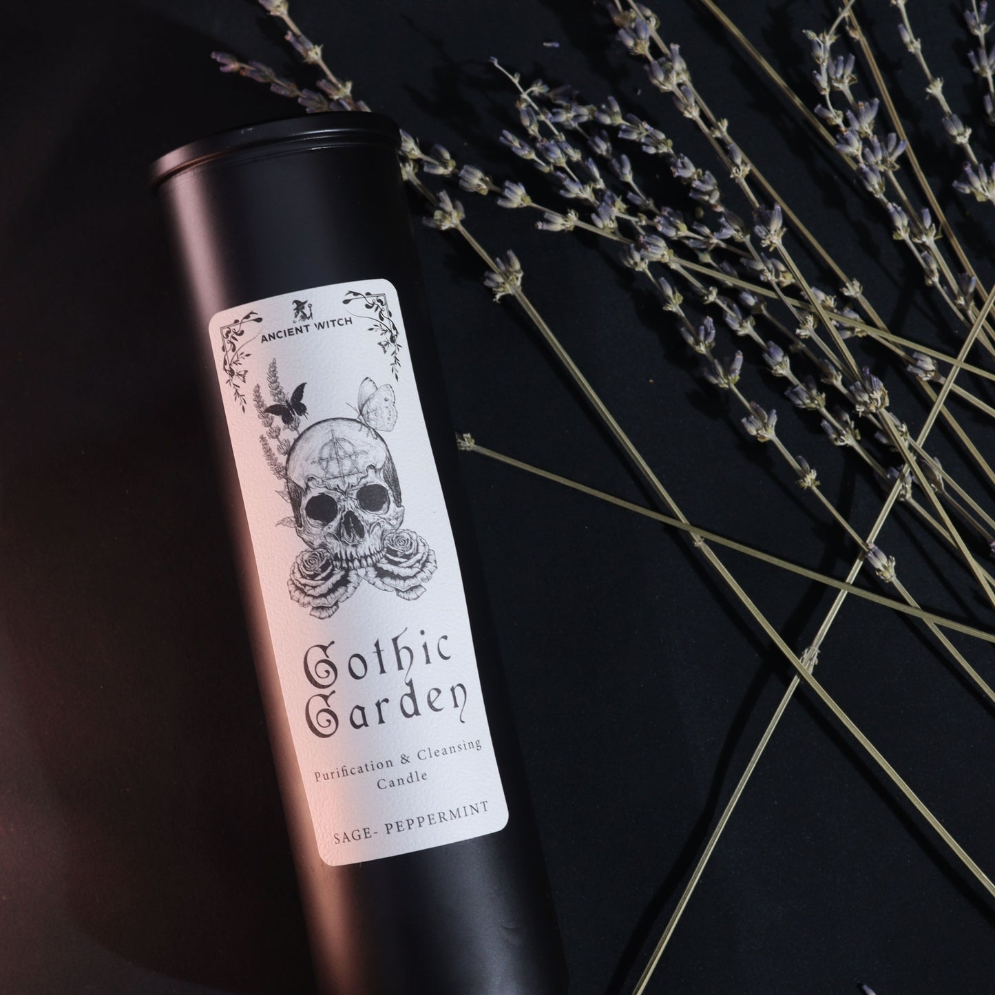Ancient Witch Ritual Candles - Gothic Garden - Cleansing and Purification