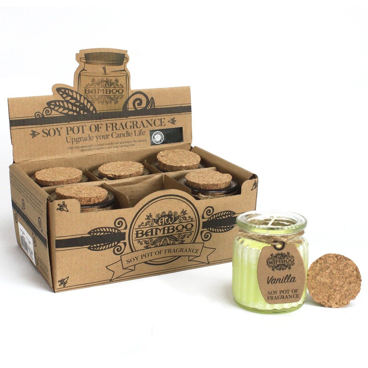 Vanilla Soy Pot of Fragrance Candles (Set of 2)