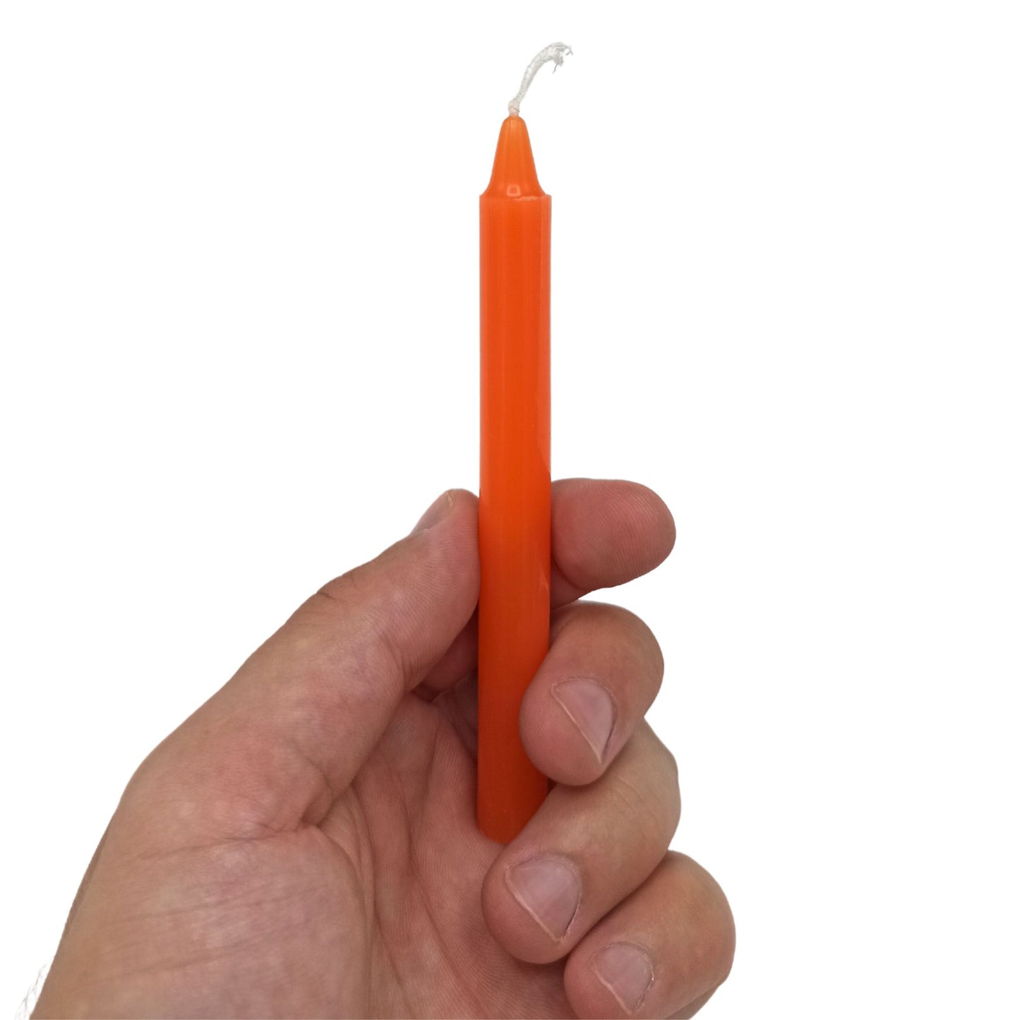 Manifest Magic Orange Spell Candles – Pack of 12 (Sacral Chakra, Creativity & Joy)