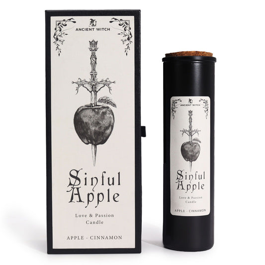 Ancient Witch Ritual Candles - Sinful Apple - Love and Attraction