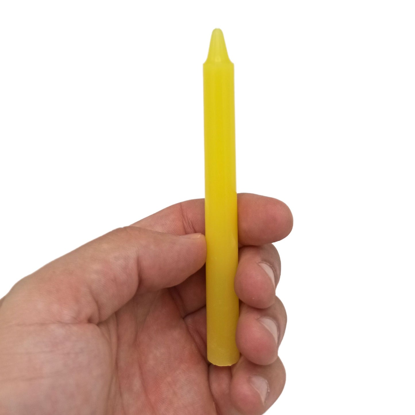 Manifest Magic Yellow Spell Candles – Pack of 12 (Solar Plexus Chakra, Confidence & Success)