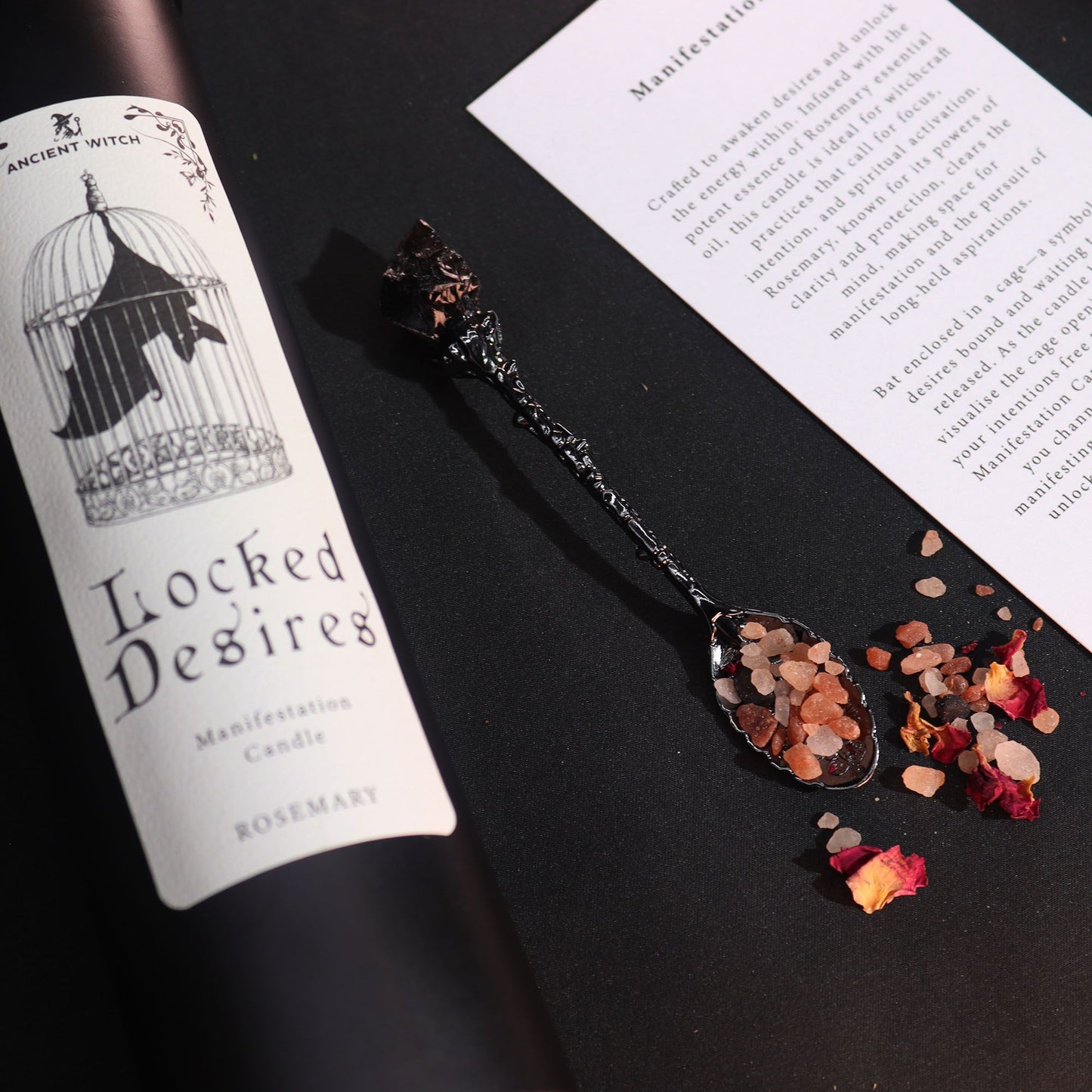 Ancient Witch Ritual Candles - Locked Desires - Manifestation and Unlocking Hidden Desires