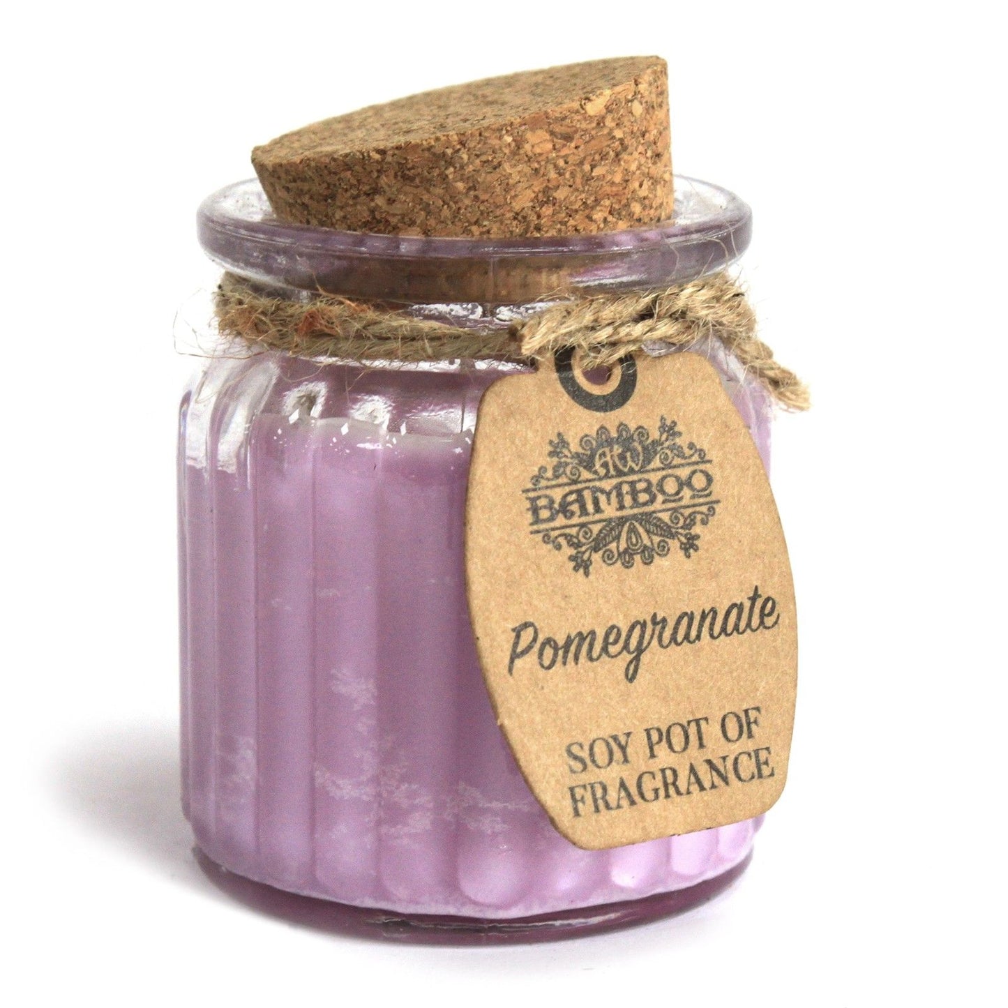 Pomegranate Soy Pot of Fragrance Candles (Set of 2)